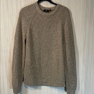 THEORY MERINO WOOL CHUNKY KNIT CREWNECK MEDIUM